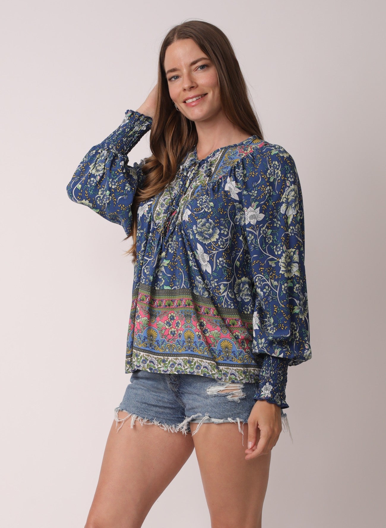 Luna Essence Bohemian Loose Fit Top