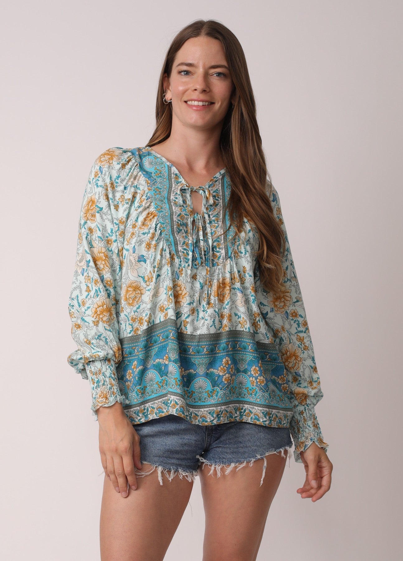 Luna Essence Bohemian Loose Fit Top