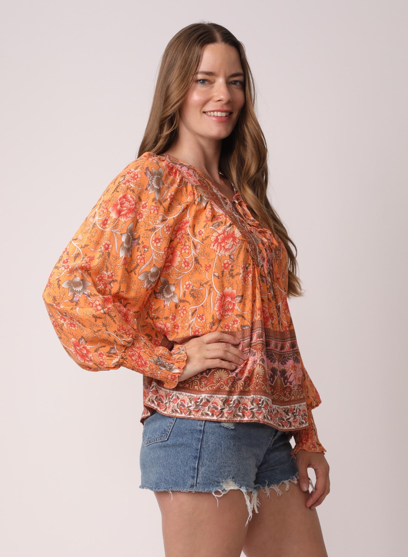 Luna Essence Bohemian Loose Fit Top