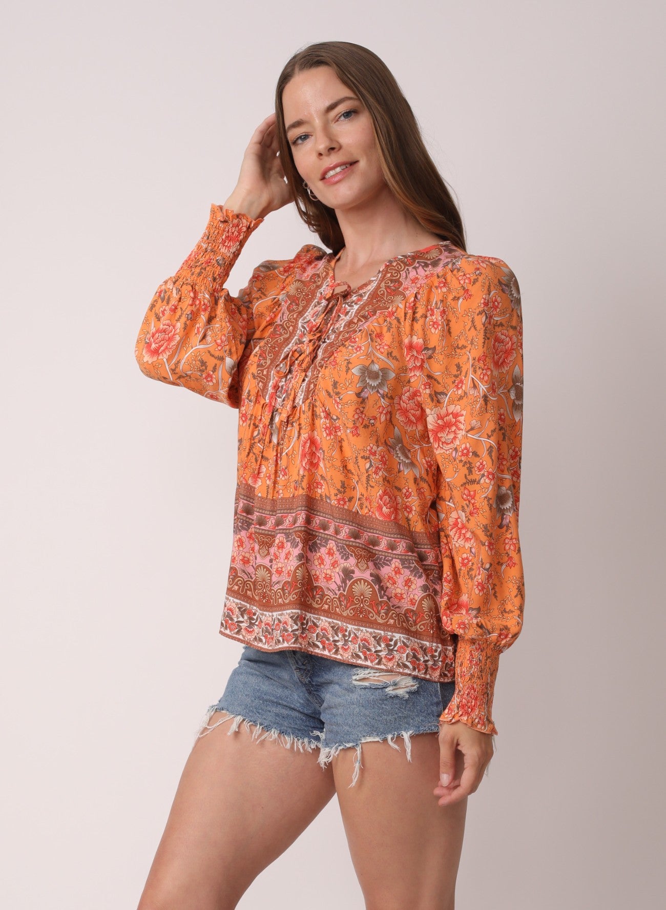 Luna Essence Bohemian Loose Fit Top