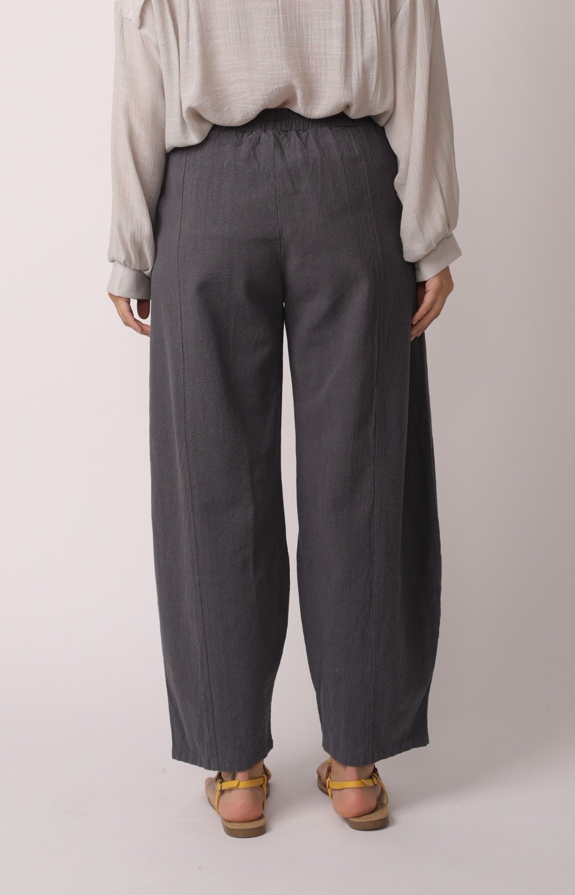 Japanese Zen Cotton Linen Palazzo Pants | Zen