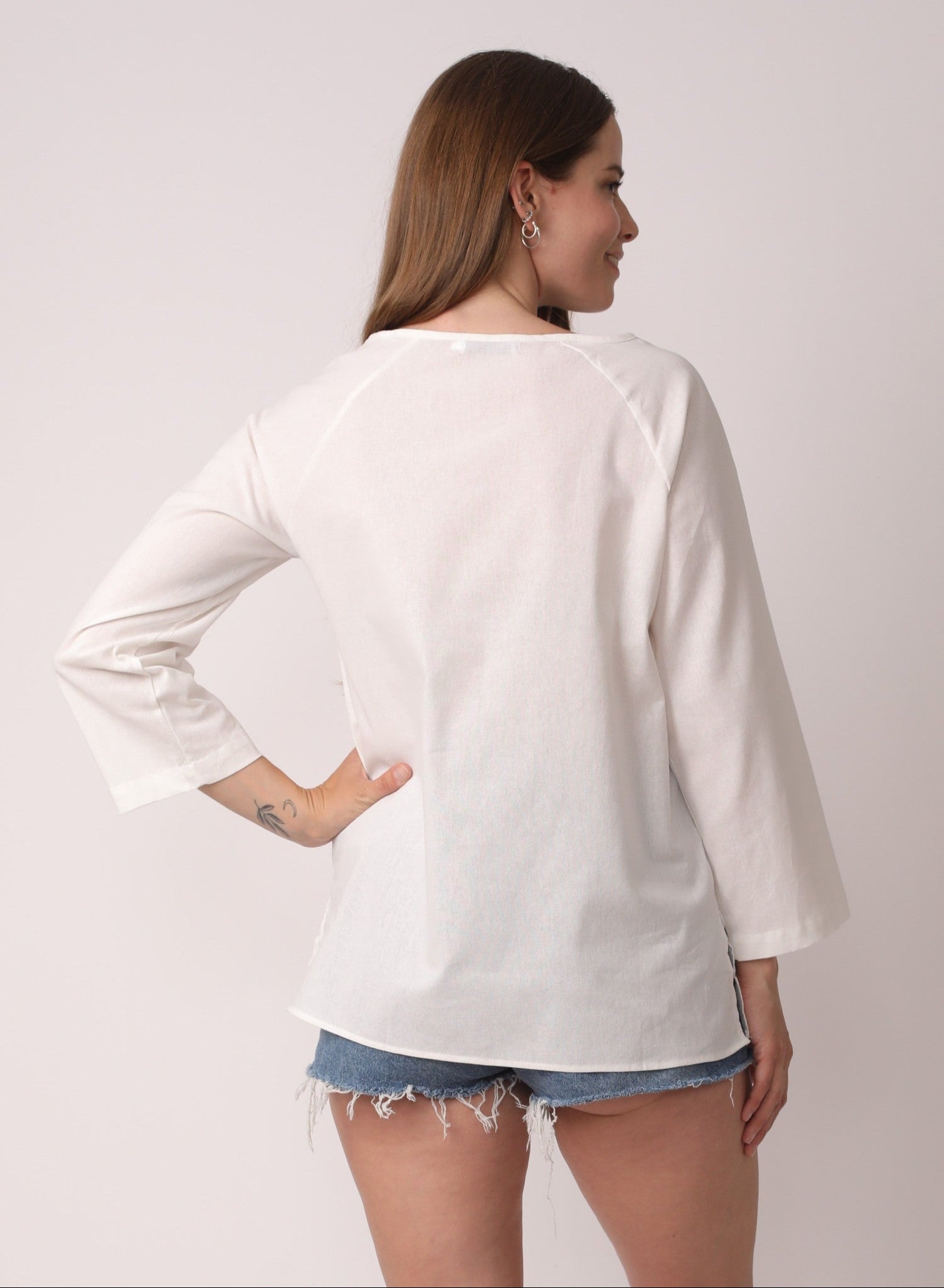 Boheme Oversized Long Sleeve T-Shirt