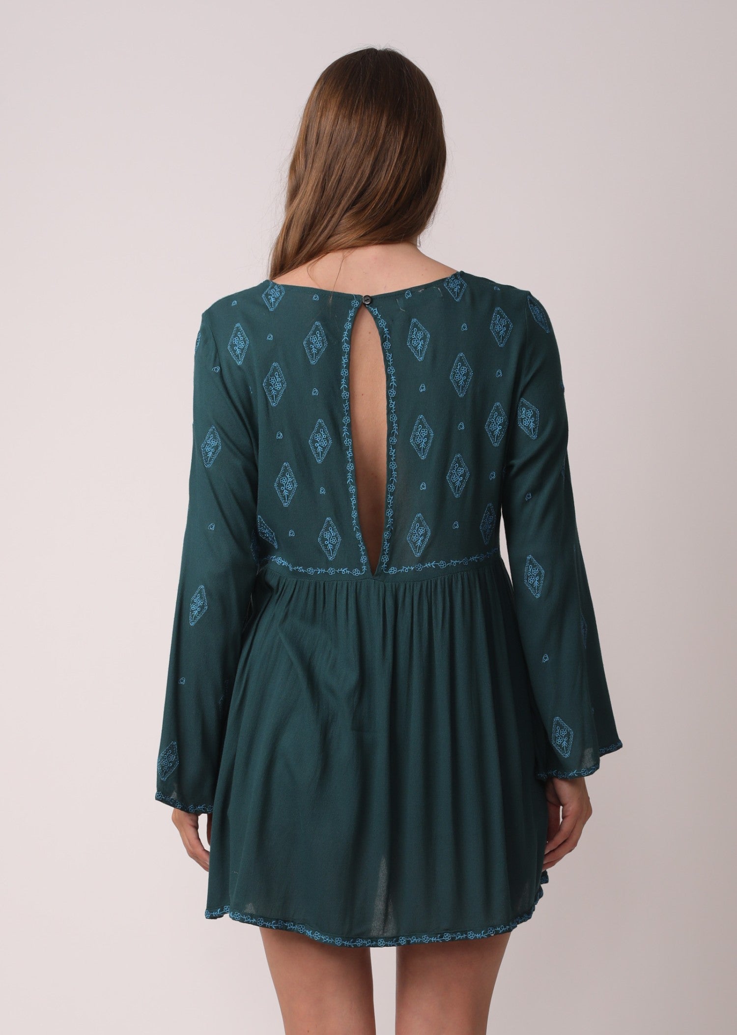 Elegant Diamond Print Blouse for Women