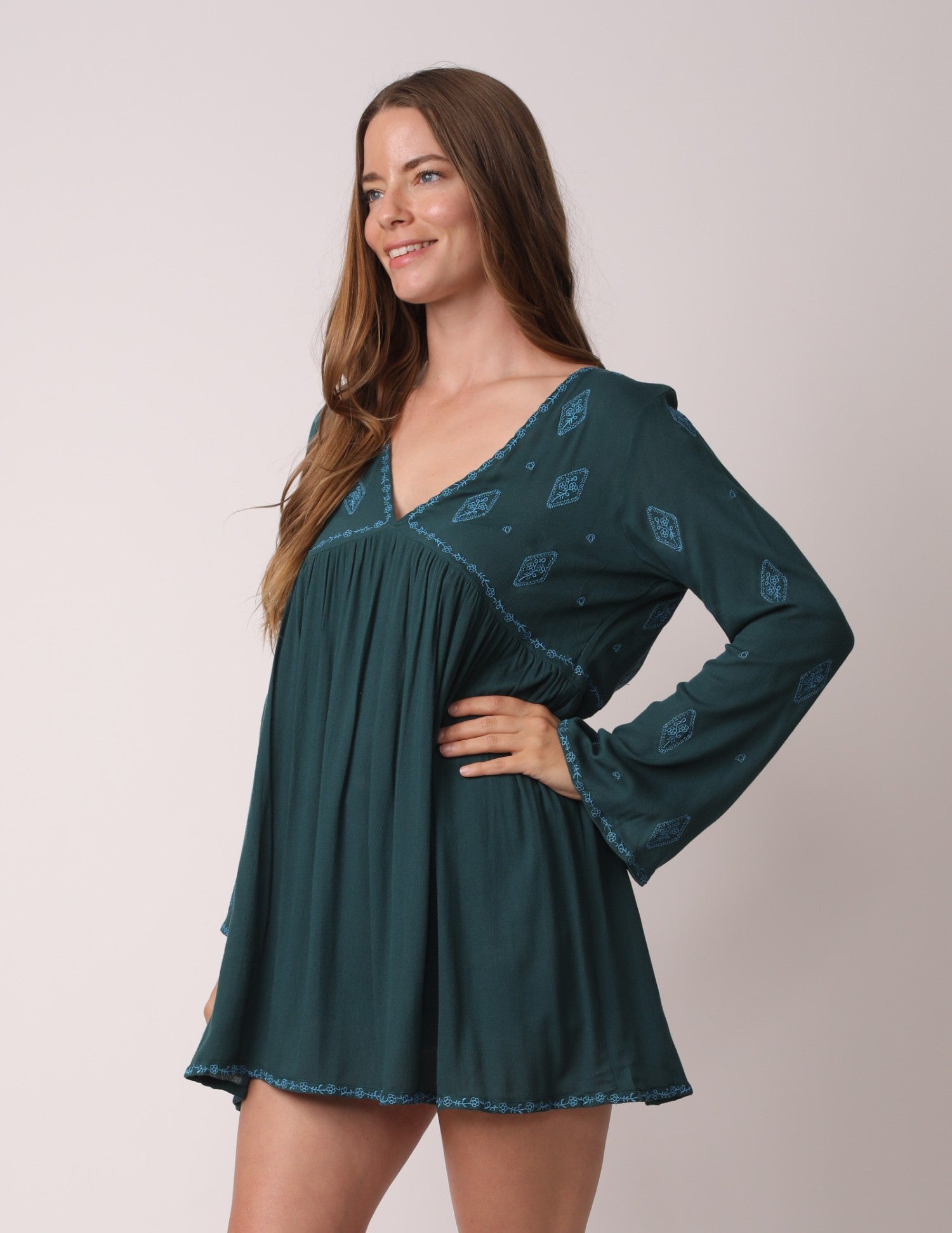 Elegant Diamond Print Blouse for Women