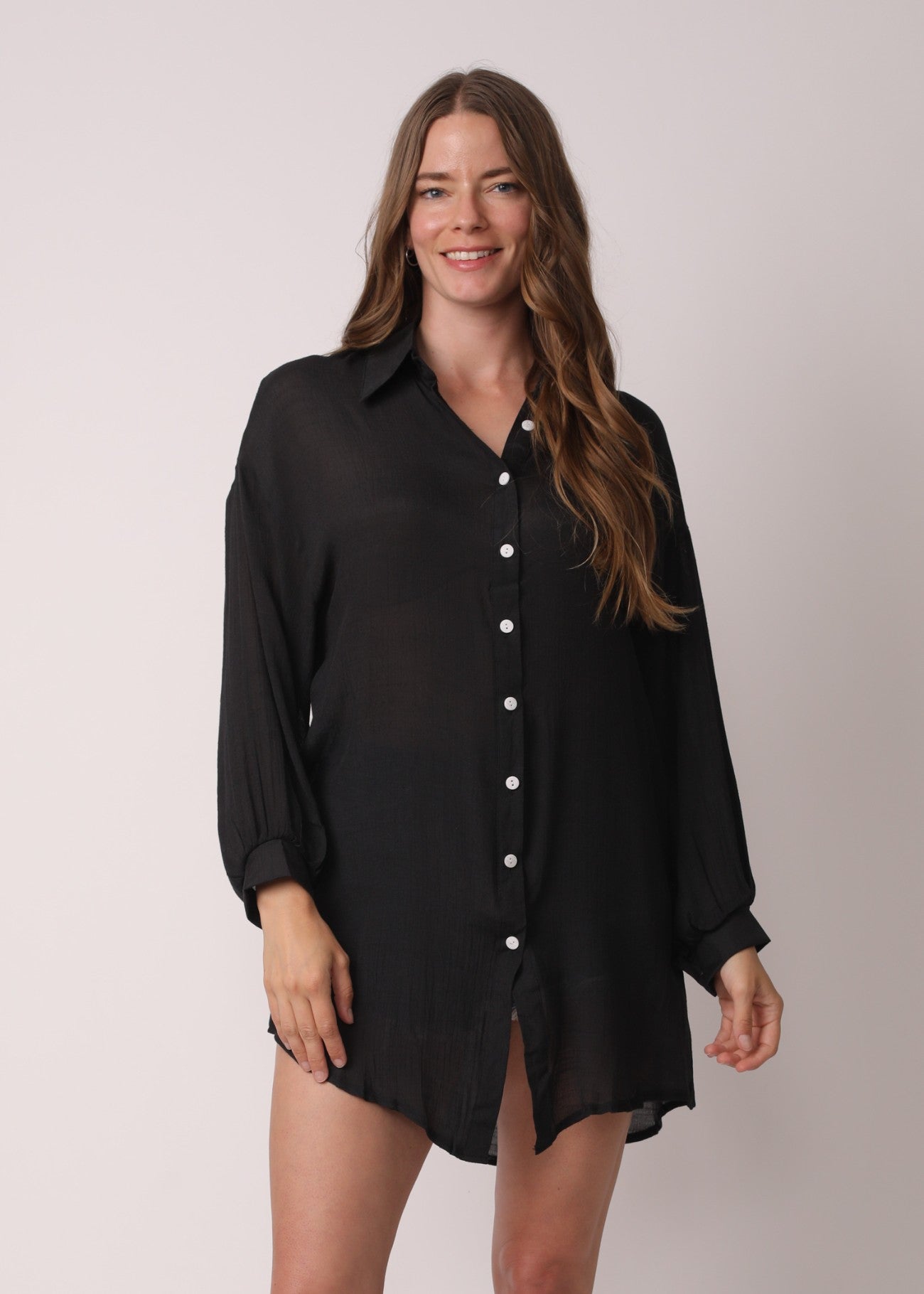 Peace Plus Size Oversized Shirt