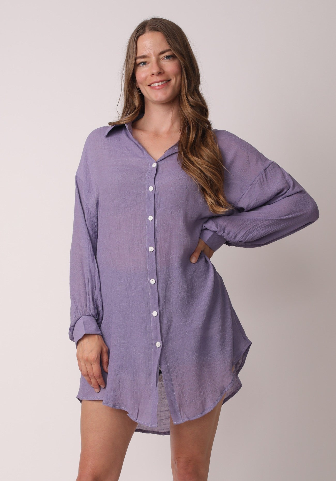 Peace Plus Size Oversized Shirt