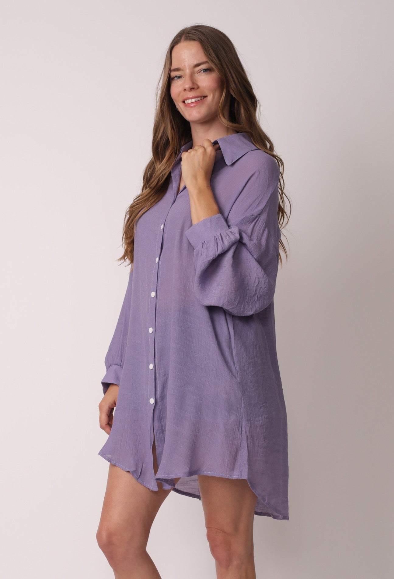 Peace Plus Size Oversized Shirt