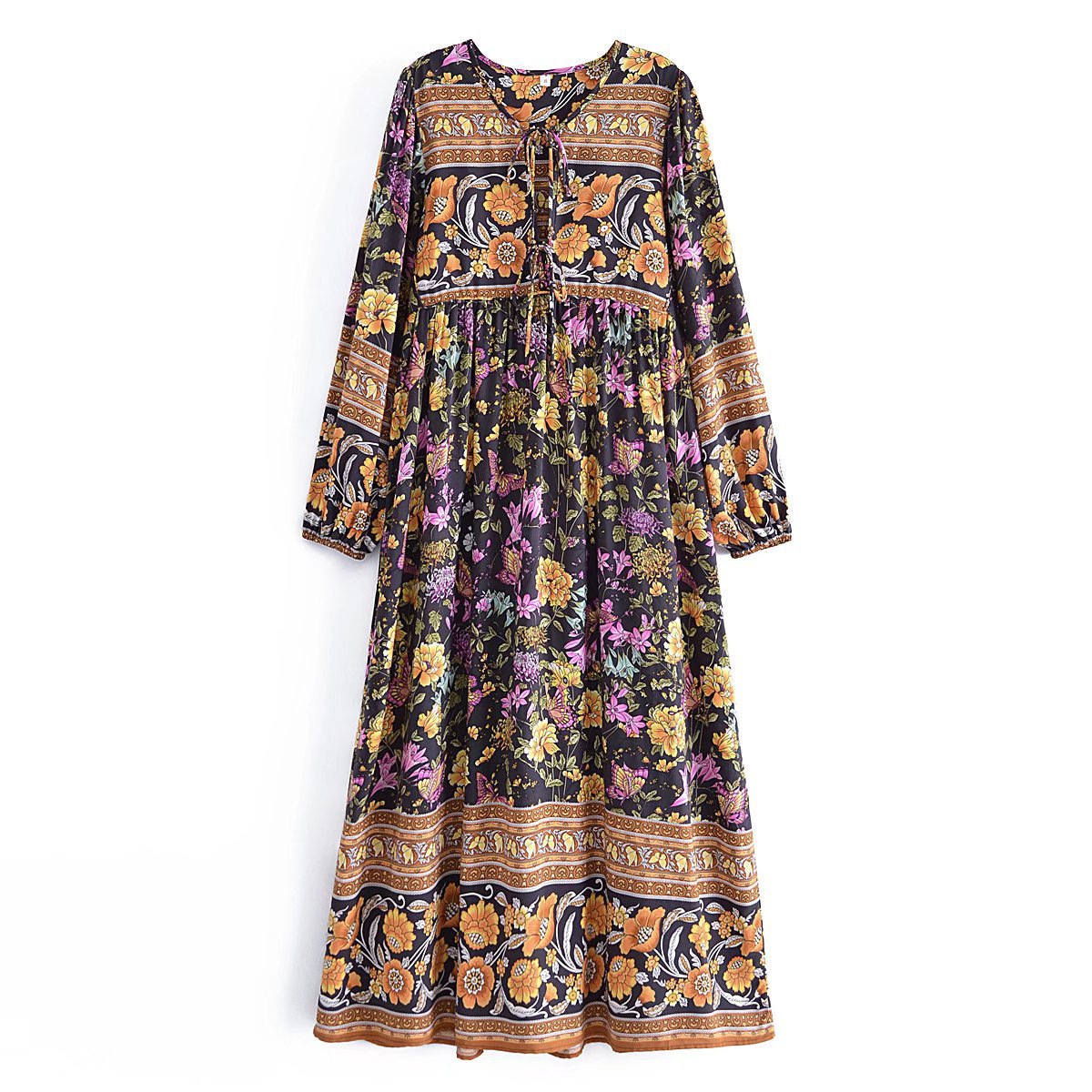 Gypsy Dusk Boho Maxi Dress