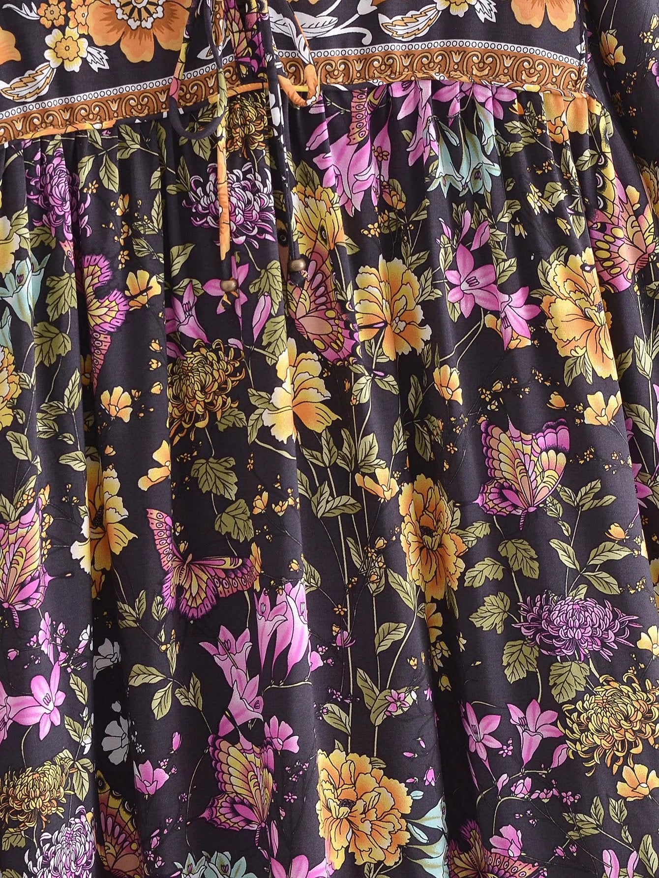 Gypsy Dusk Boho Maxi Dress