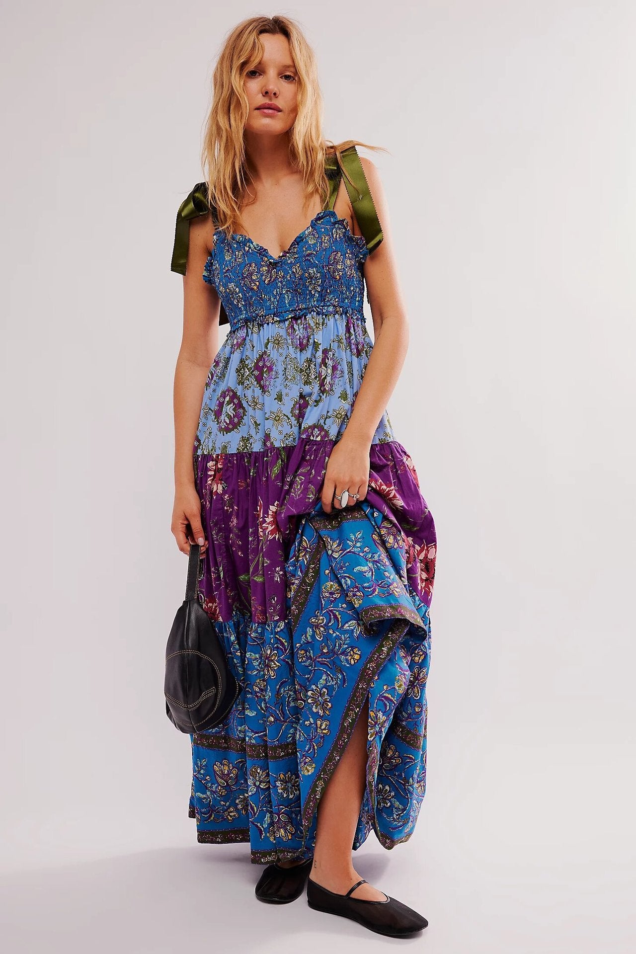 Bloom Sleeveless Floral Maxi Dress