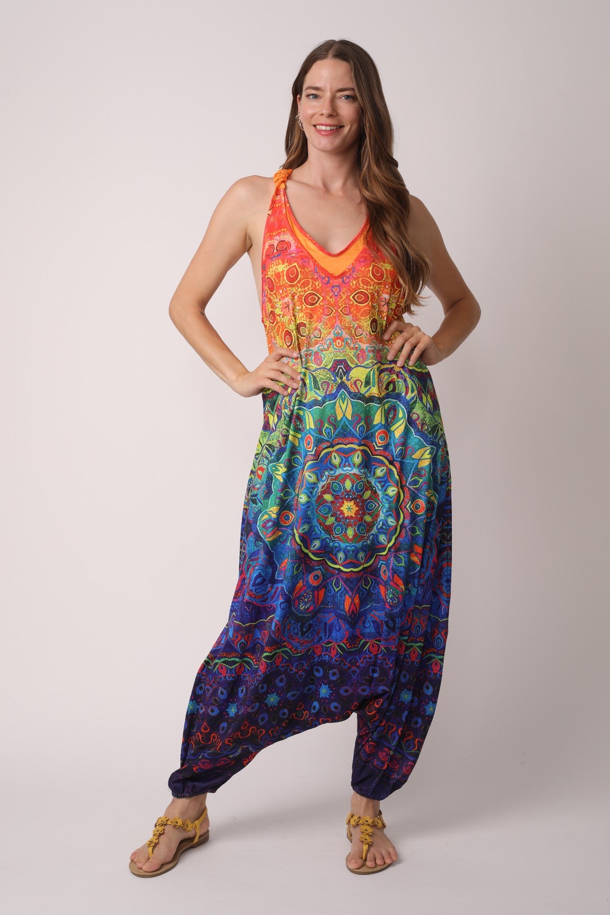 Indigo Soul Wide Leg Overalls