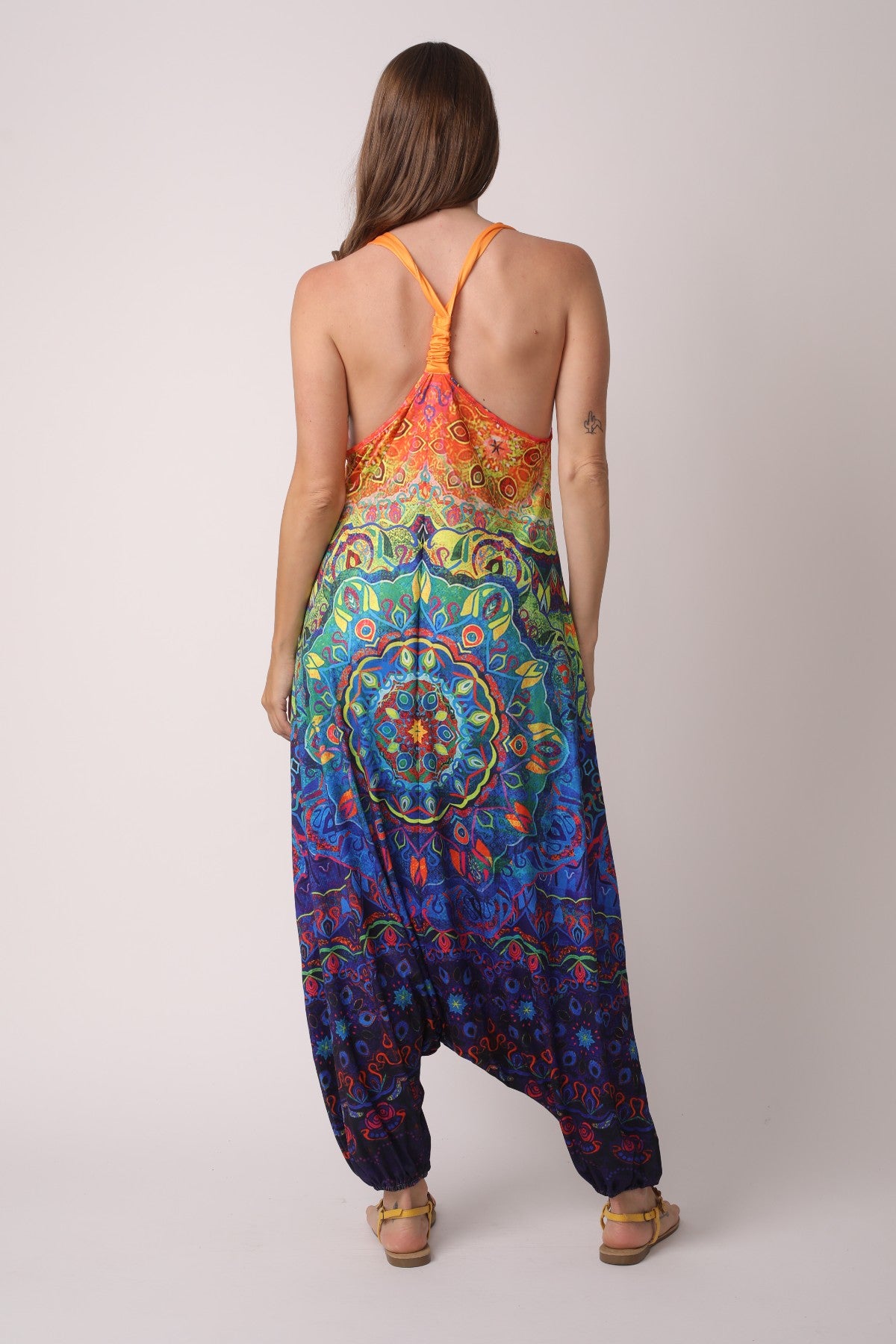 Indigo Soul Wide Leg Overalls