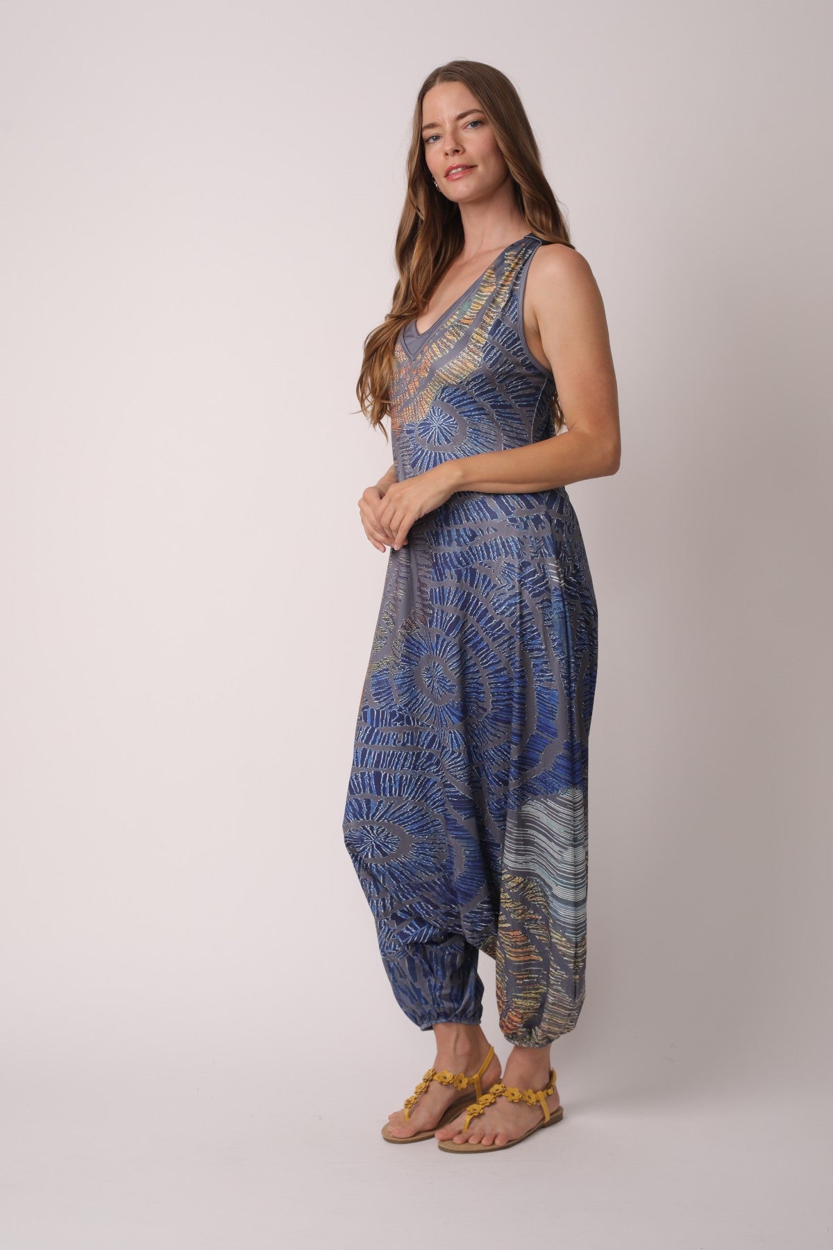 Indigo Soul Wide Leg Overalls