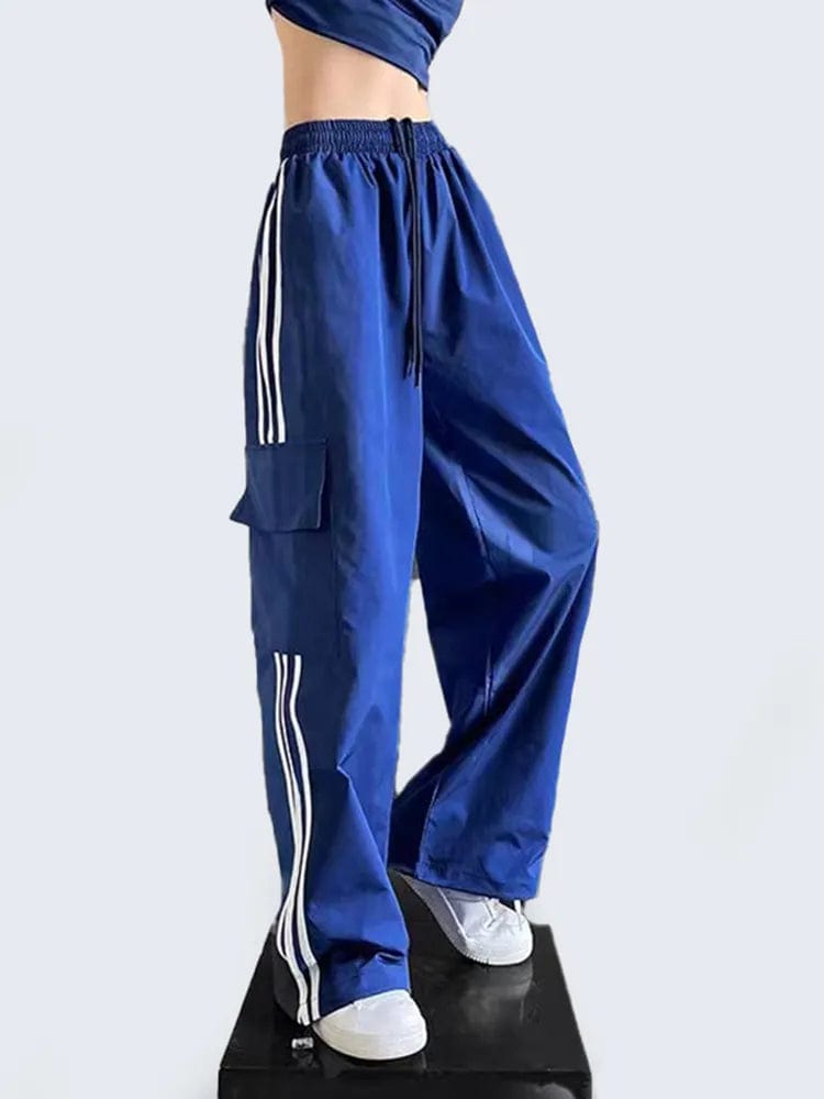 Buddhatrends Bottoms Blue / S Streetsmart Oversized Cargo Pants