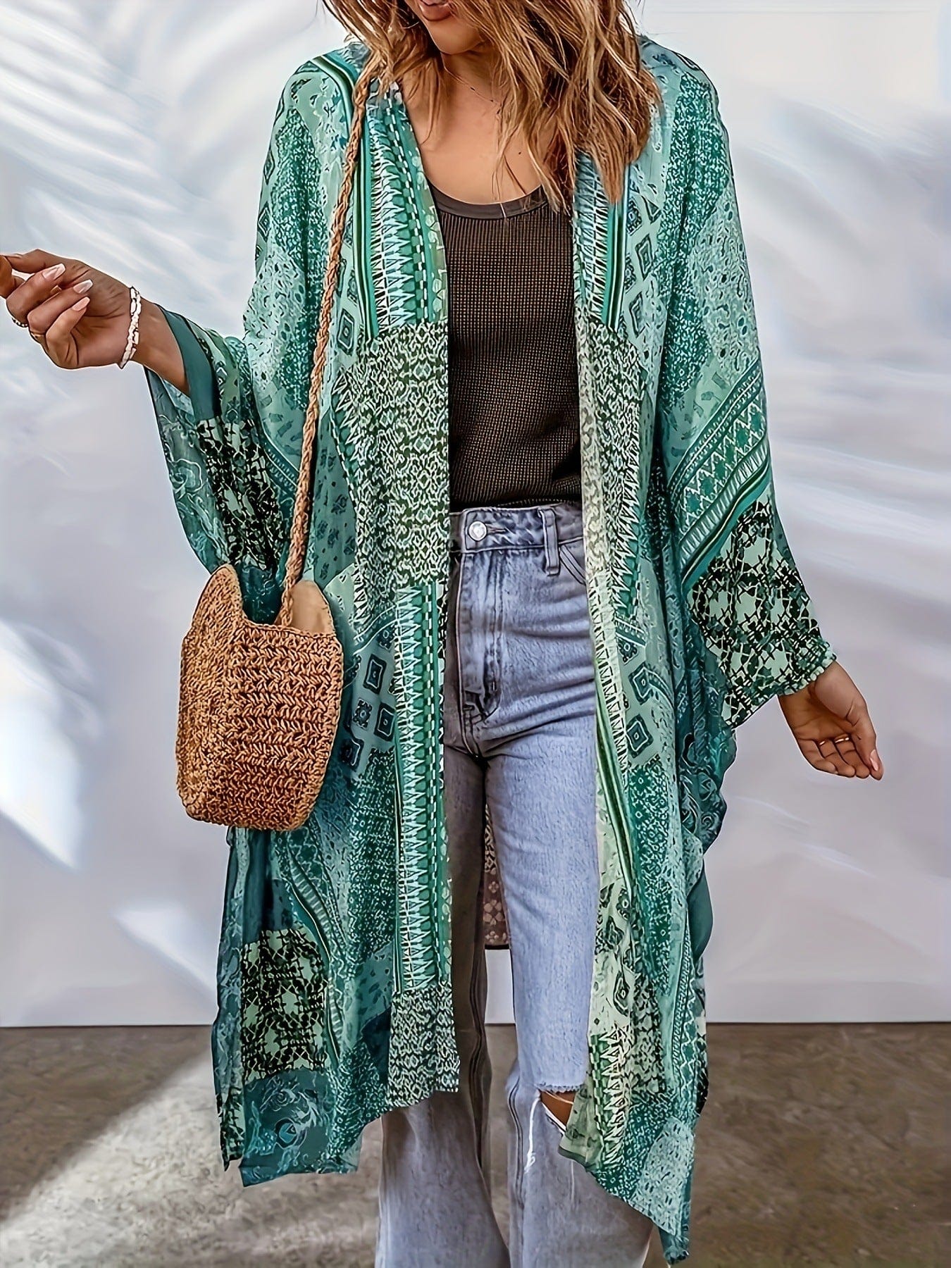Buddhatrends Mixed Green Bohemian Women&