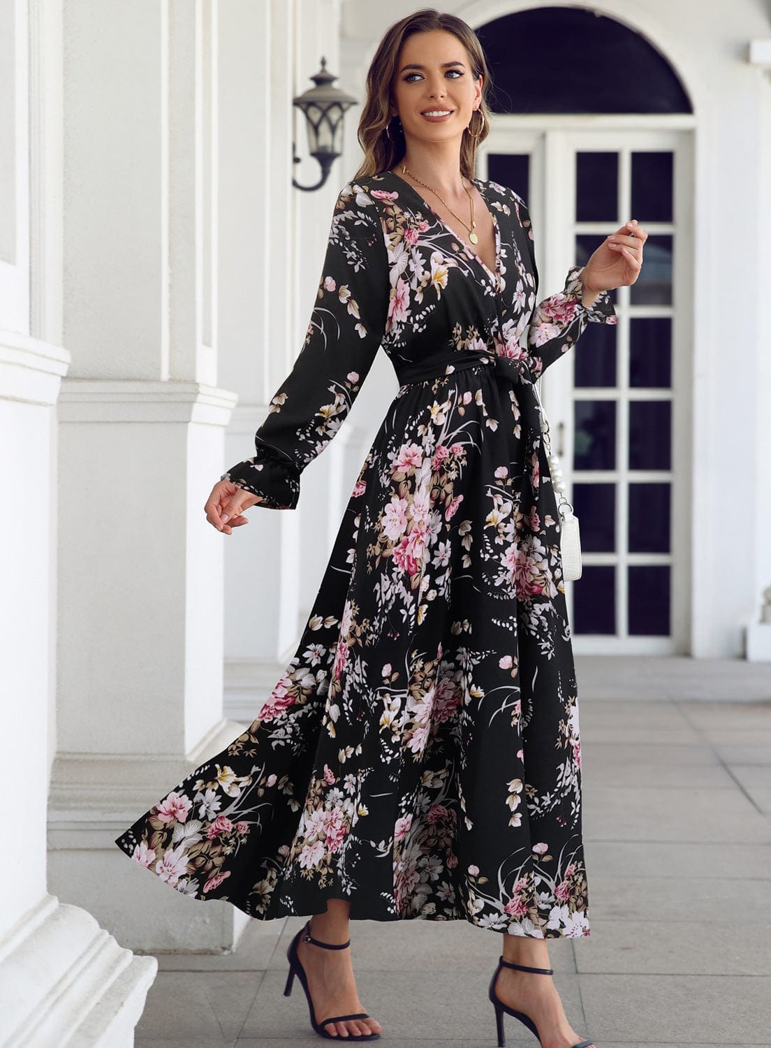 Buddhatrends S Sapphire Charm Fantasy Maxi Dress