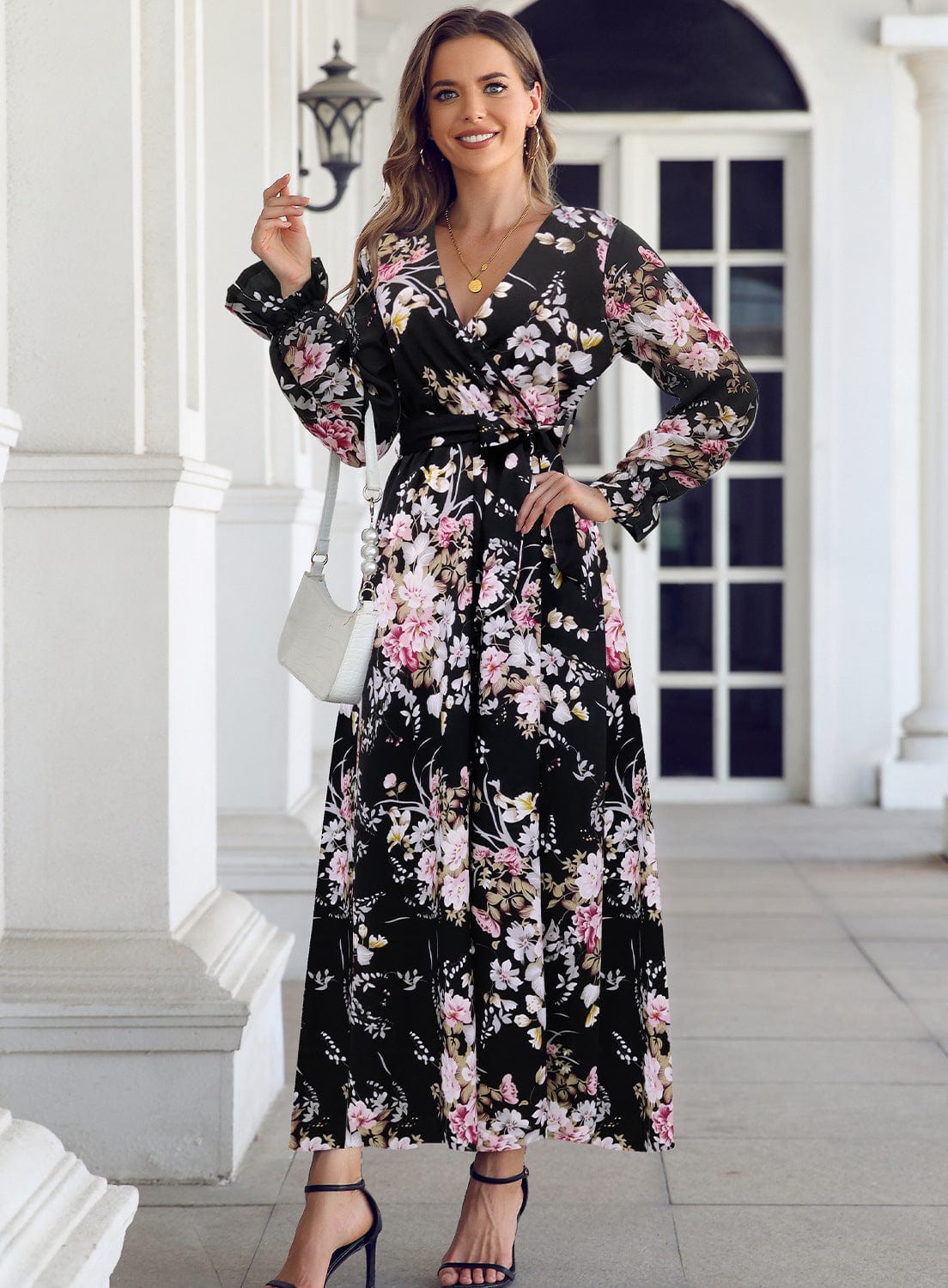 Buddhatrends Sapphire Charm Fantasy Maxi Dress