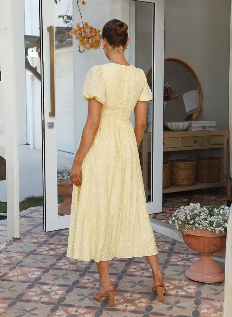 Buddhatrends Stylish Oversized Hem Dress