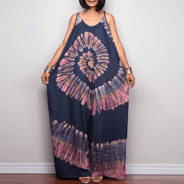 Buddha Trends 5XL / style3 Drawstring Dungaree Overall