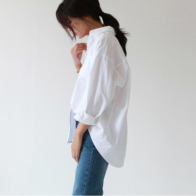 Buddha Trends Basic Feel White Button Up Shirt