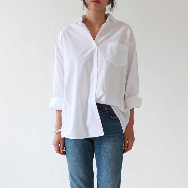 Buddha Trends Basic Feel White Button Up Shirt