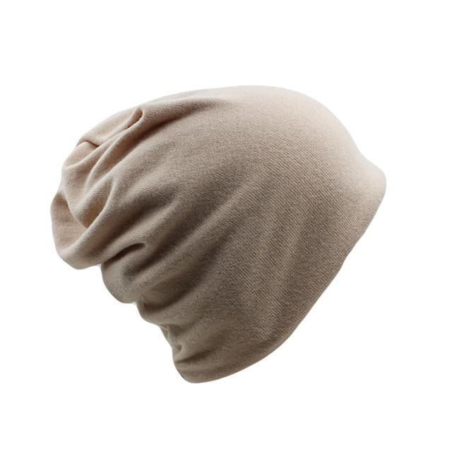 Buddha Trends Beanie Hats Beige Soft & Comfy Beanie