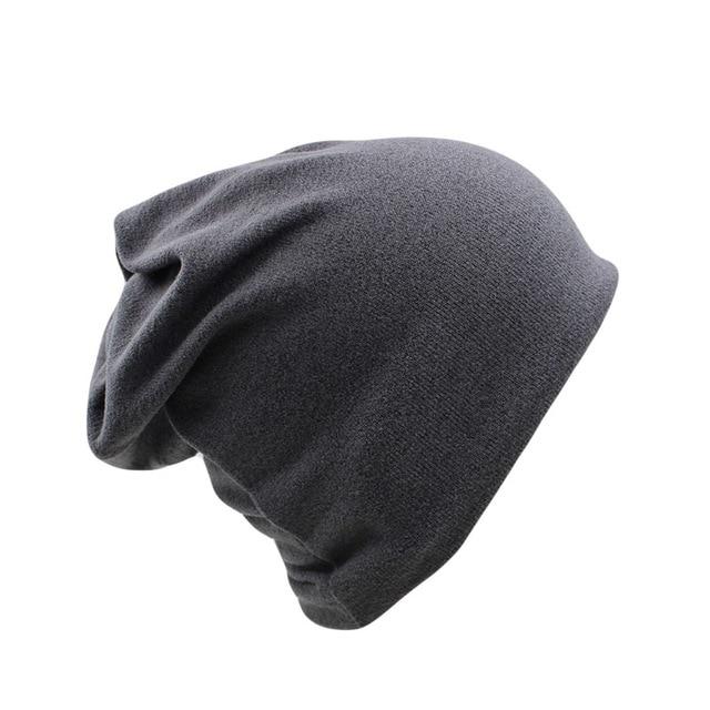 Buddha Trends Beanie Hats Dark Grey Soft & Comfy Beanie