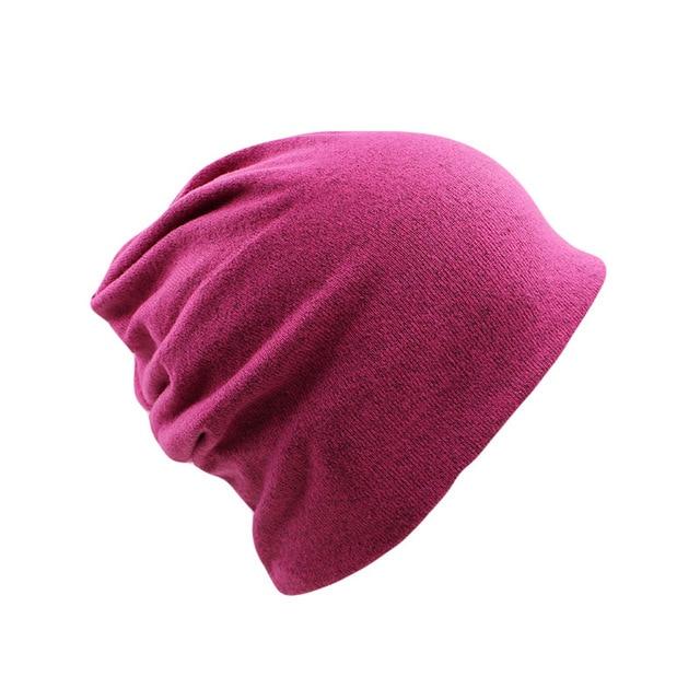 Buddha Trends Beanie Hats Rose Red Soft & Comfy Beanie