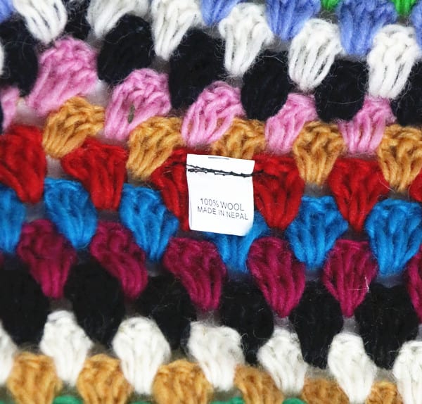 Buddha Trends Cardigans 100% Wool Handmade Hippie Cardigan