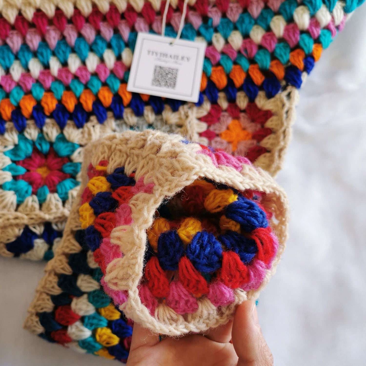 Buddha Trends Cardigans 100% Wool Handmade Hippie Cardigan