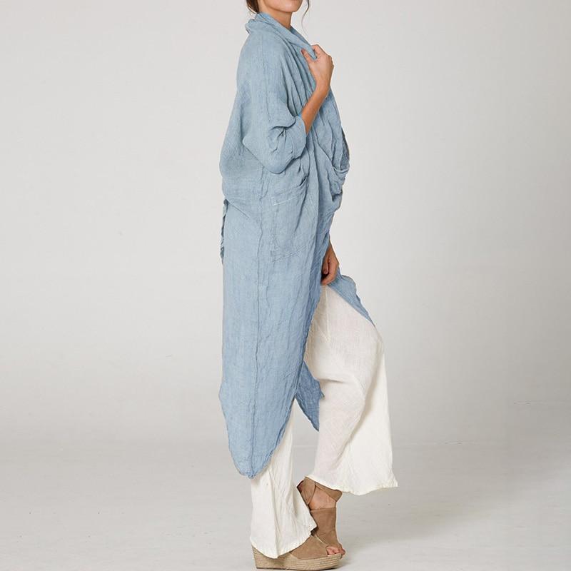 Buddha Trends Cardigans Boho Chic High Low Tunic