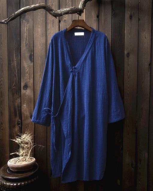 Zen Cotton Linen Long Cardigan | Zen