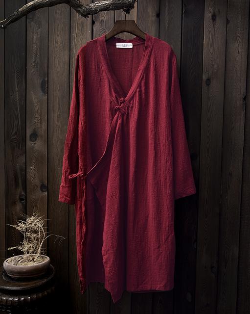 Zen Cotton Linen Long Cardigan | Zen