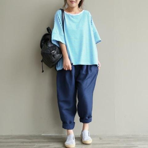 Casual Literary Roll-up Trousers | Zen