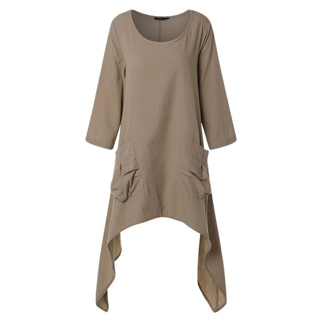 Buddha Trends Celmia Long Asymmetrical Shirt