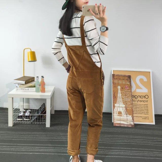 Buddha Trends Corduroy 90s Overalls