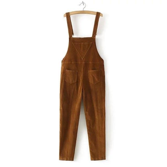 Buddha Trends Corduroy 90s Overalls
