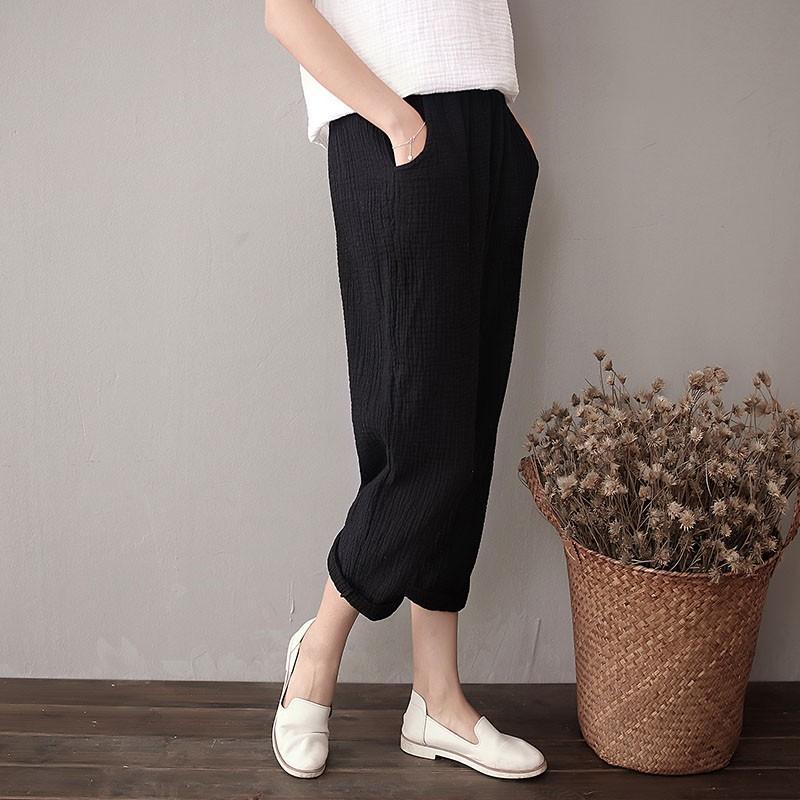 Buddha Trends Cotton And Linen Pants  | Zen