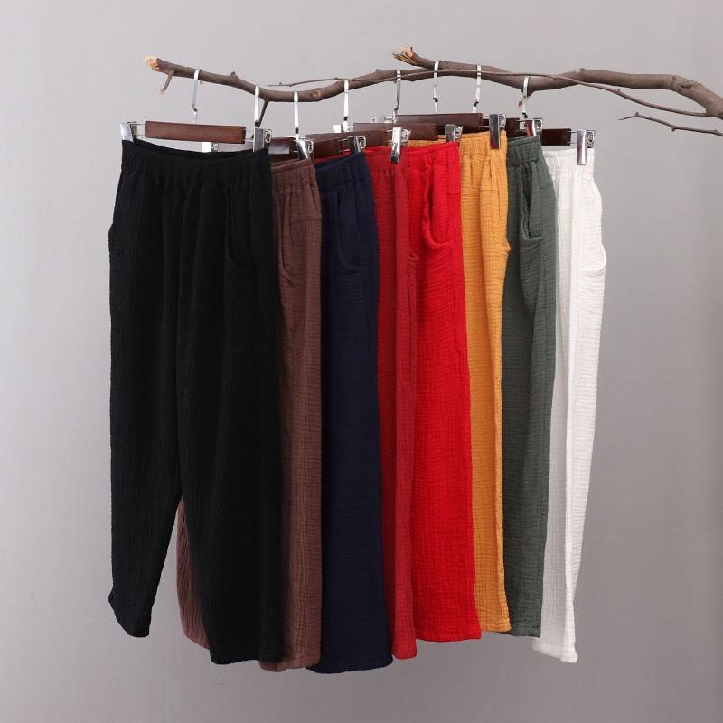 Buddha Trends Cotton And Linen Pants  | Zen