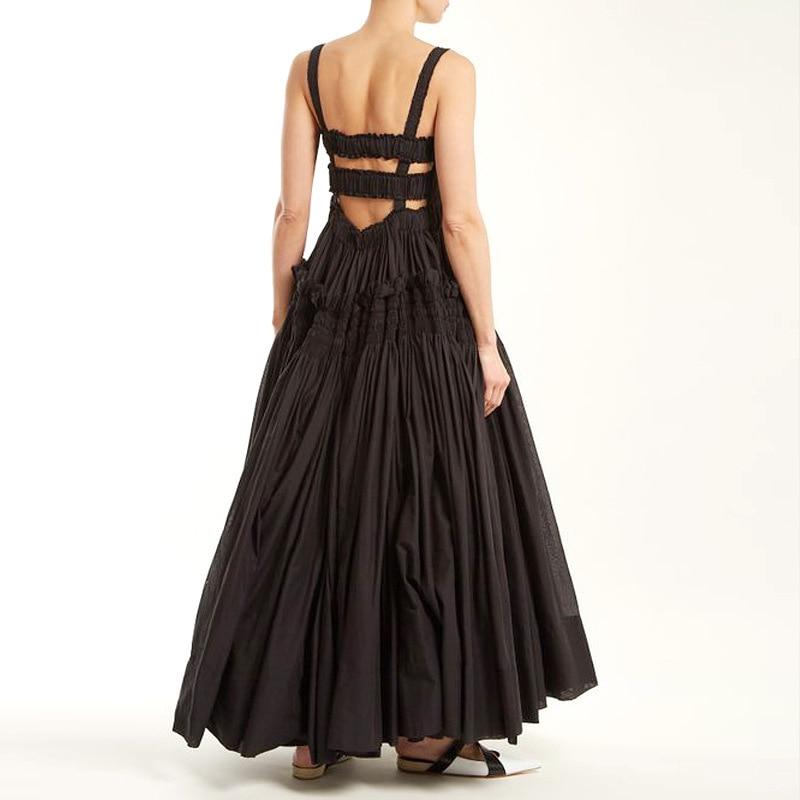 Buddha Trends Dress Draped Pleated Maxi Dress | Millennials