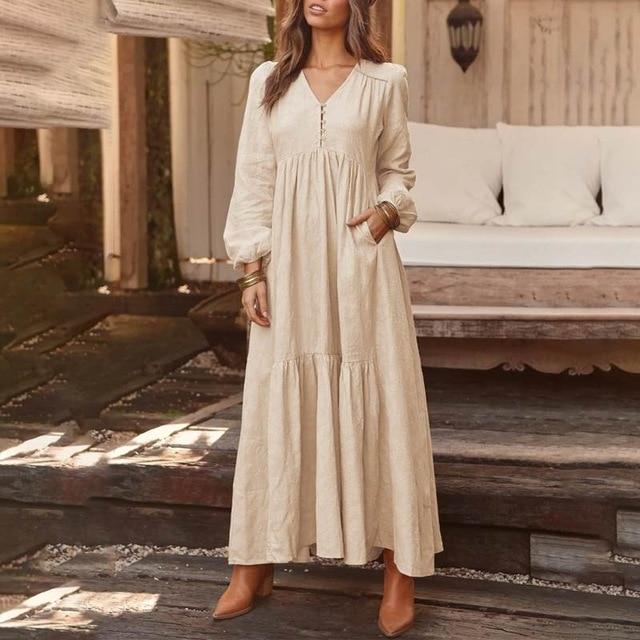 Buddha Trends Dress Good Karma Maxi Boho Dress