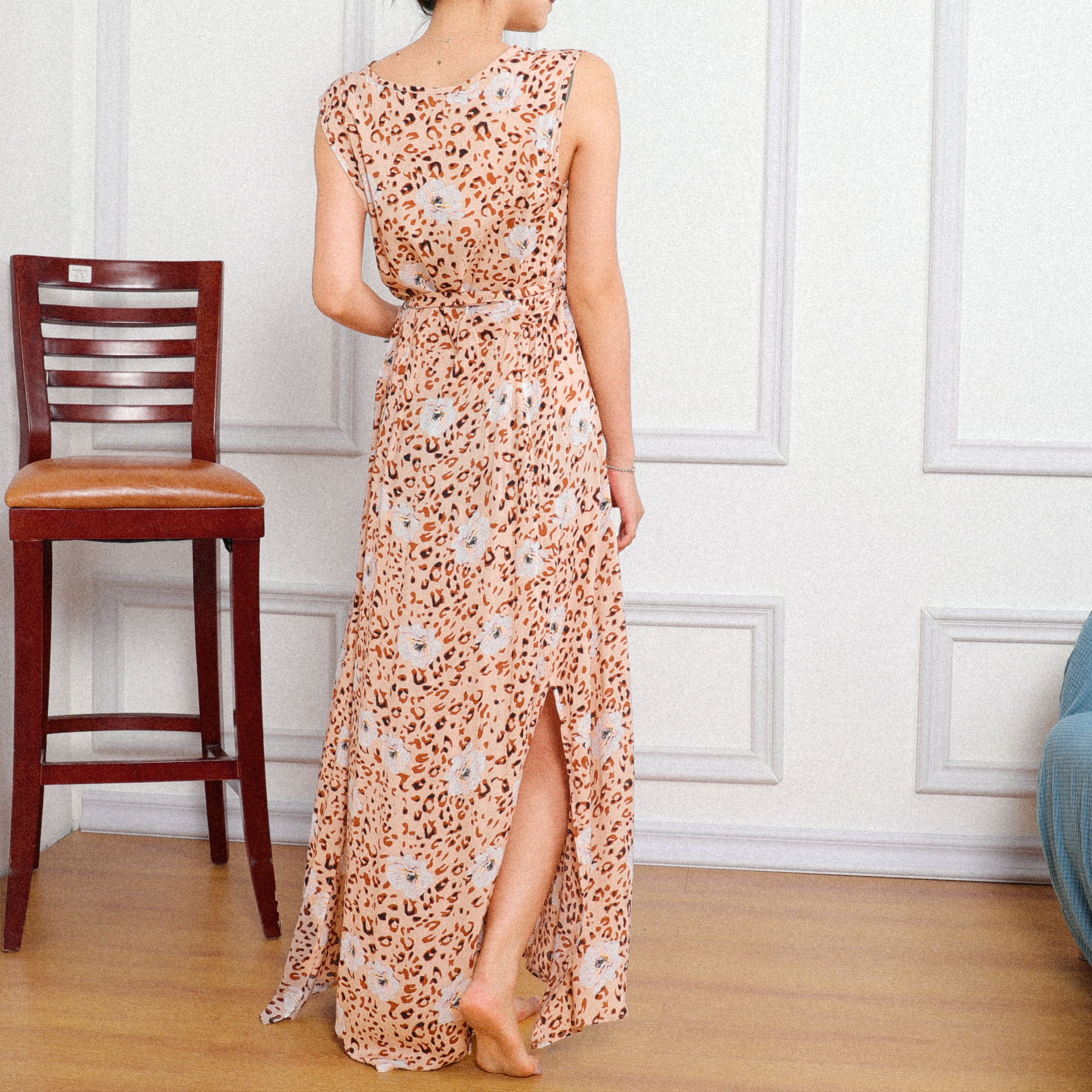 Buddha Trends Dress Mystery Floral Boho Maxi Dress