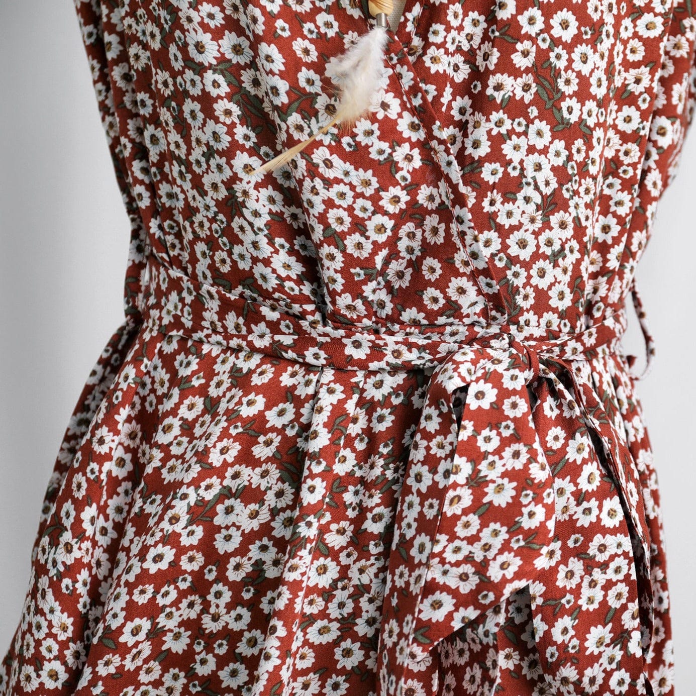 Buddha Trends Dress Mystery Floral Boho Maxi Dress
