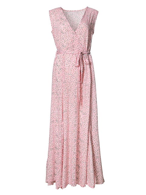 Buddha Trends Dress Mystery Floral Boho Maxi Dress