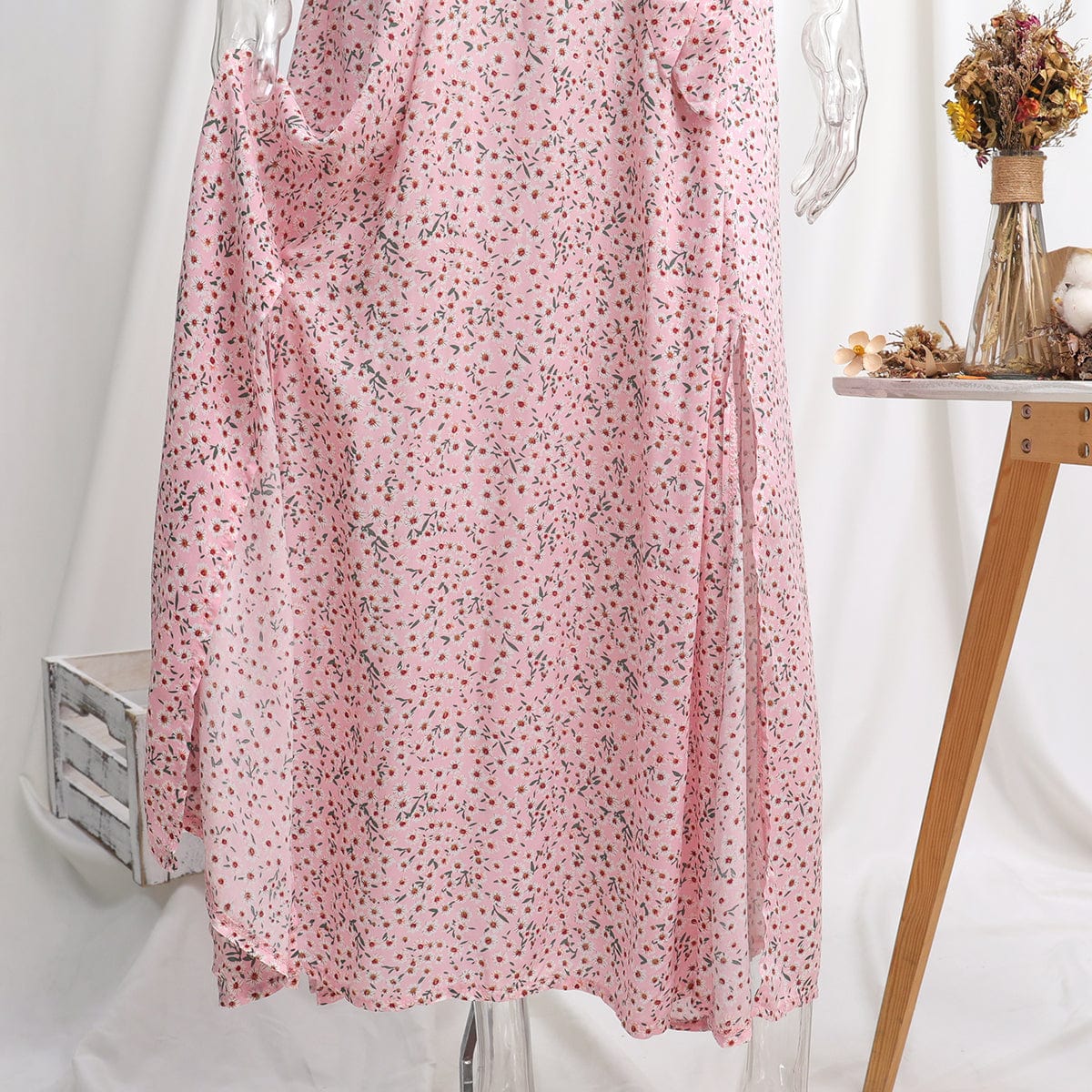 Buddha Trends Dress Mystery Floral Boho Maxi Dress