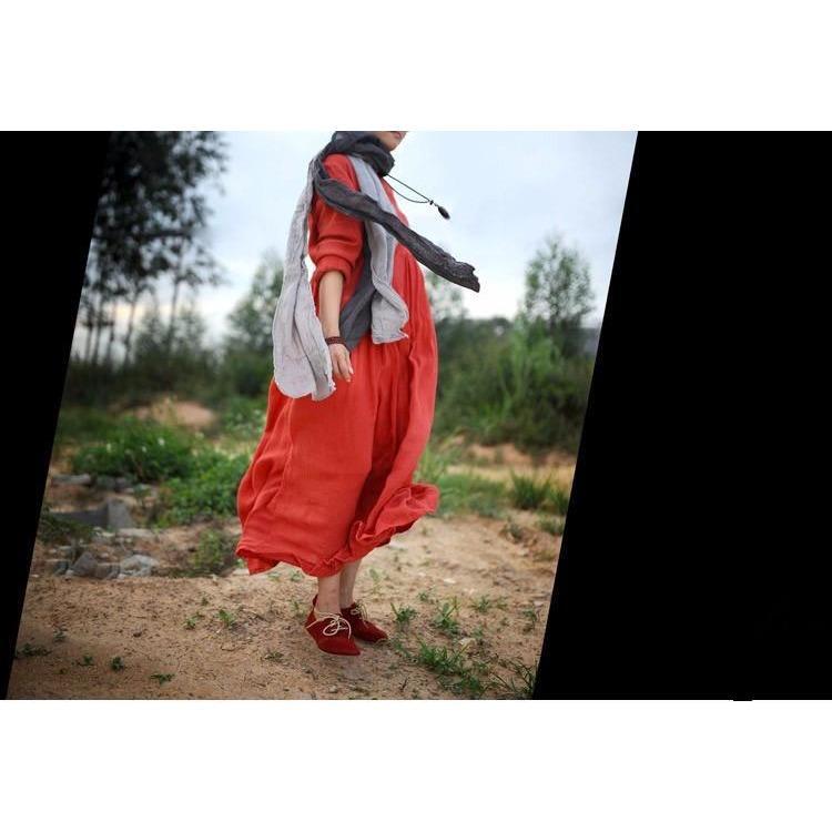 Buddha Trends Dress Oversized Long Hippie Dresses