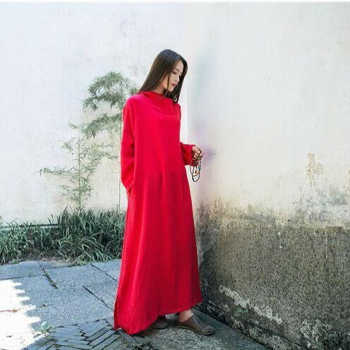 hooded linen dress Beige Linen Maxi Dress for Women, Breathable Long Sleeve Hooded Pullover for Spring Casual Wear