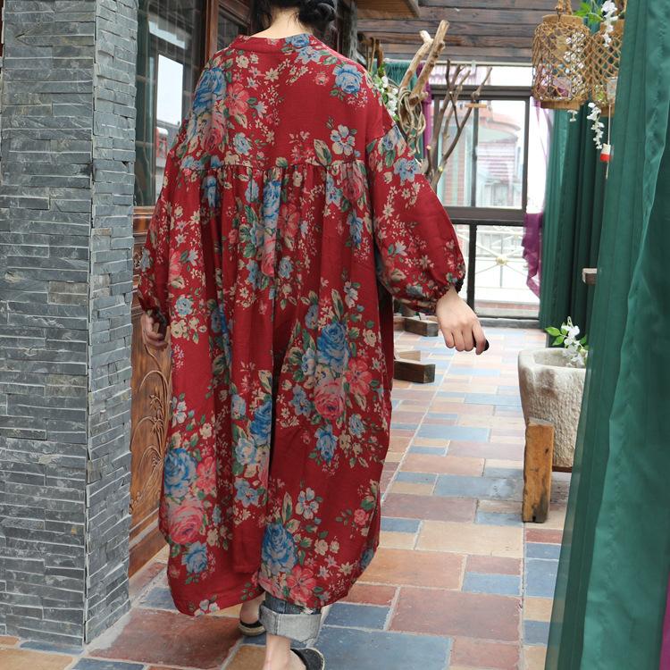 Unique One Vintage Oversized Floral Blouse