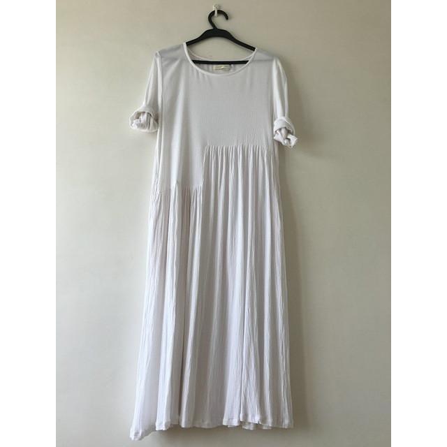 Buddha Trends Dress White / S Oversized Long Hippie Dresses