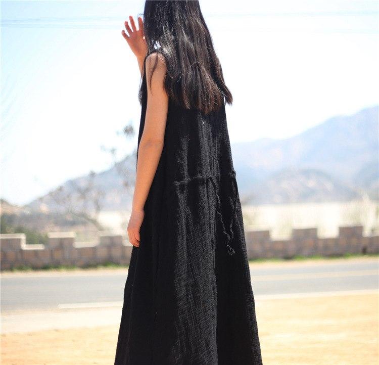 Buddha Trends Dress Zen Casual Tank Maxi Dress | Zen
